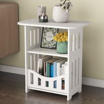 세븐집 노르딕 조립식 사각 미니테이블 36cm, 화이트