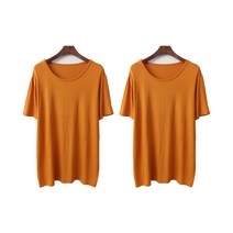 아이엠수 여성용 실켓 반팔 티셔츠 2p