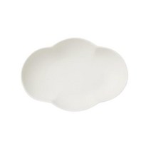 시라쿠스 네이처 타원볼 235 x 180 x 40 mm, 화이트, 1개