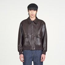 지플리시 남성용 레더 자켓 A2