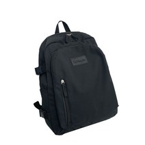 JCP 딥컬러 라운드 기저귀백팩, 블랙