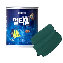 KCC페인트 숲으로 홈앤 멀티멜 페인트 반광 0.9L, 녹색