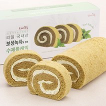 프레시오늘 신선냉장 리얼 보성녹차 수제 롤케익, 380g, 1개