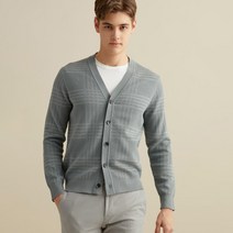 닥스 남성용 HERITAGE 닥스체크 가디건 DMSW2A101G2