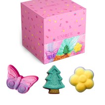 유니끄 파라다이스 비쥬얼 버터플 85g + 꽃90g + 파인트리 60g 바스밤 세트, 1세트