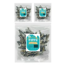 견생맛집 강아지 건조간식40g, 3개, 대구껍질