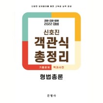 2022 객관식 총정리 형법총론, 문형사