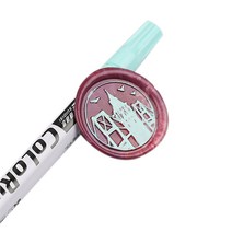 미화부장 실링왁스 하이라이트 데코펜 라이트블루 08, 1색, 1개