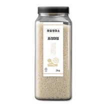 마음정미소 프리미엄 백미, 2kg, 1개
