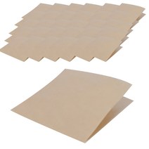 식품용 L자형 크라프트지 23 x 23 cm, 1개입, 800개