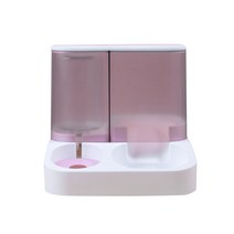 파스텔펫 반려동물 대용량 반자동 급수식기 FREE, 1개, 핑크