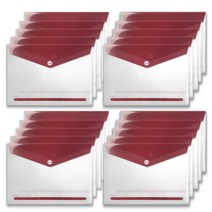 엘리트 포켓 화일, 버건디, 20개