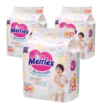 메리즈 기저귀 에어스루 밴드형 특대형 XL 28매 X 3팩, 특대, 84매