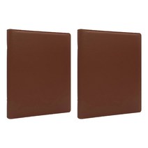 생각나래 생각정리 명함 카드 보관집 1000칸 2p, 브라운