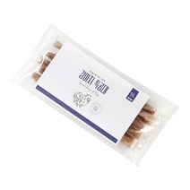 강아지특공대 강아지 수제 트위스트 카우스틱 이갈이 간식 소형 15cm 5p, 1개, 소우신