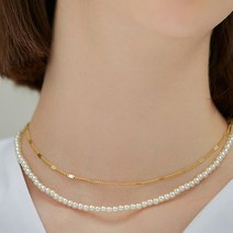 앵브록스 여성용 coco pearl necklace