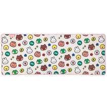 로이체 라인프렌즈 Minini 미끄럼방지 마우스 장패드, 혼합색상, 1개