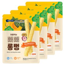 베베쿡 처음먹는 빼빼롱뻥 30g, 단호박, 4개