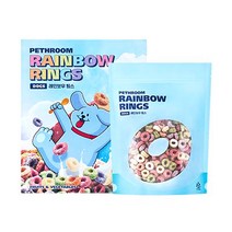 페스룸 반려동물 레인보우 링스 시리얼 60g, 곡물, 1개