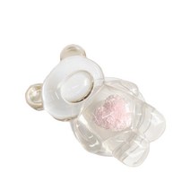 리치덕 폼하트 곰돌이 스마트톡 A, 핑크, 1개