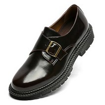 가데옴므 남성용 빅사이즈 싱글몽크 키높이 수제 구두 GDH530