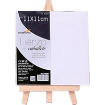 마이데일리 DIY 캔버스 액자 팝아트 페인팅 키트 우드 11 x 11 cm, 1호, 1개