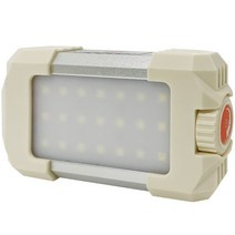 스위스마운틴 충전식 LED 랜턴 겸 보조배터리 5400mAh, 1개, 아이보리