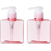 지앤와이 로션 펌프 공병 250ml, 핑크, 2개