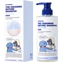 페스룸 반려동물 더 세라마이드 네이처 샴푸 볼륨, 1개, 500ml