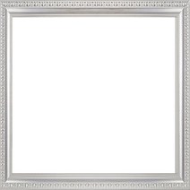 누니액자 고급형 수지 댄디 퓨어실버 패브릭형 보석십자수액자 50 x 50 cm 50-50F22, 실버