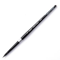 블랙 앤 화이트 색상의 수채화 붓 05 3000S, 8호, 1개