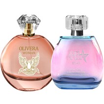 샤틀러 여성용 오 드 퍼퓸 올리베라 100ml + 아넬라 스타 100ml 세트