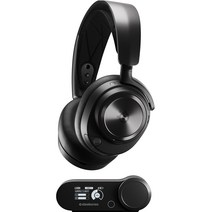 스틸시리즈 ARCTIS NOVA PRO WIRELESS 무선 게이밍 헤드셋, 61520, 블랙