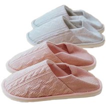 DWD 포근한 니트 실내화 2종 세트