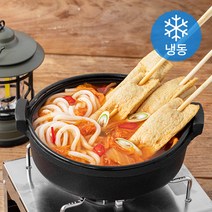 앙트레쿠킹박스 김치 꼬치어묵 우동전골 밀키트 2인분 (냉동), 870g, 1개