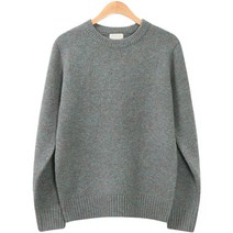 레이먼 로밍 루즈핏 보카시 라운드 니트티