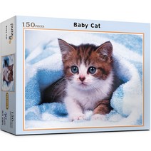 퍼즐라이프 아기 고양이 직소퍼즐 PL150-41, 150피스, 혼합색상
