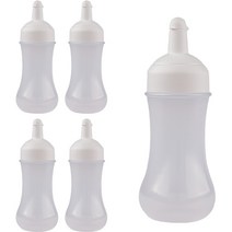 다용도 소스통 화이트, 350ml, 5개