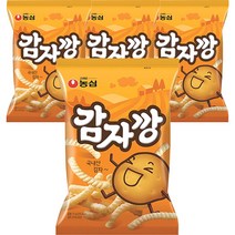 농심 감자깡, 75g, 4개