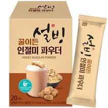 [설빙] 콩가루 범벅 인절미 크림떡 4팩, 270g