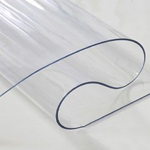 예피아 PVC 투명매트 모서리라운딩, 60cm x 100cm x 2mm, 투명