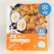 할머니가래떡볶이 로제 가래떡 떡볶이 (냉동), 1개, 550g