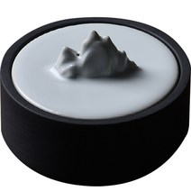 덮게있는 09 Ru 가마 원석 벼루, 1개