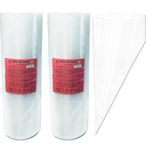나이스앤터치 식품용 비닐 짤주머니 45cm 100p, 2개, 투명, 단품