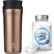 캐리보틀 시그니처360 텀블러 450ml + 발포세정제 5g x 30p 세트, 코퍼(텀블러)