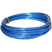공예철사와이어 1mm x 5m, 18 파란색, 1개