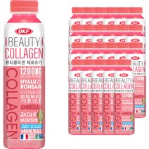 오케이에프 뷰티콜라겐 제로슈가 음료, 24개, 500ml