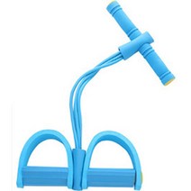 피어니스트 홈트레이닝 스트레칭 페달 로프, 블루