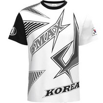 스맥스코리아 남성용 그랜드 숄더핏 쿨소재 배드민턴 티셔츠 SMAX-33