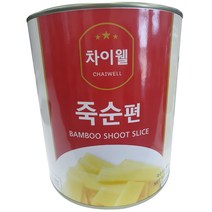 차이웰 죽순편 캔, 2.84kg, 1개